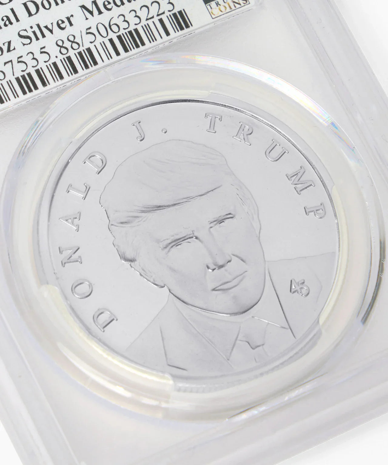 President Trump First 2025 Edition Silver Medallion