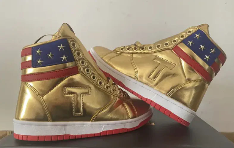 Donald J. Trump Sneakers Never Surrender